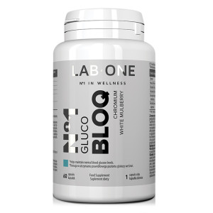 Lab One N°1 Gluco Bloq Suplement diety 60 kaps.