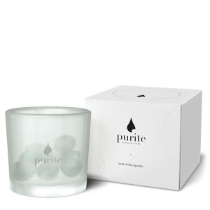 Purite Lava Set Dyfuzor z czarnego kamienia lawy 190 g