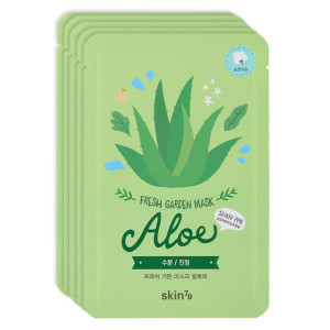 Skin79 Aloe Fresh Garden Mask ZESTAW Maska w płacie 5x23 g