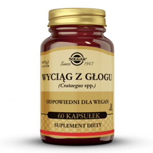 Solgar Wyciąg z Głogu 60 kapsułek