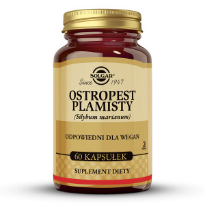 Solgar Ostropest Plamisty Milk Thistle 60 kapsułek