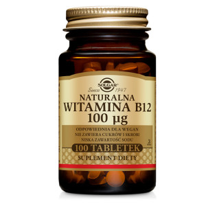 Solgar Witamina B12 100 μg 100 tabletek