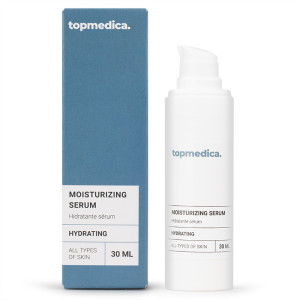 topmedica Moisturizing Serum Lekkie serum nawilżające z polisacharydami i ramnozą dla każdego typu cery 30 ml