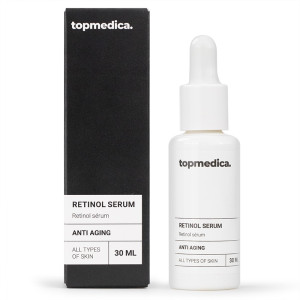 topmedica Retinol Serum Serum przeciwstarzeniowe z 2,5% retinolem w liposomach 30 ml