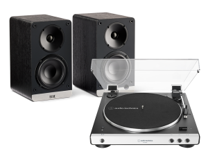 AT-LP60XBT (biały) + Connex (czarny)