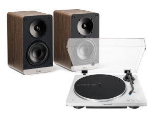 AT-LP70XBT (biały) + Connex (orzech)