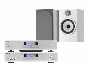 A14 MkII (srebrny) + CD14 MkII (srebrny) + 706 S3 (biały)