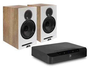 POWERNODE EDGE (czarny) + Debut Reference B6 (biały)