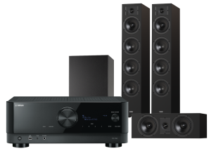 RX-V6A (czarny) + Diva 6 + 7 (czarny) + BASSO 880 (czarny)