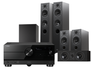 RX-A6A (czarny) + Diva 5 (czarny) +Diva 3 (czarny) + Diva 7 (czarny) + Basso 880 (czarny)