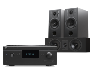 T758 V3i (czarny) + Diva 3 (czarny) + Diva 7 (czarny)