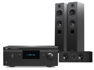 T758 V3i (czarny) + Diva 5 (czarny) + Diva 7 (czarny)
