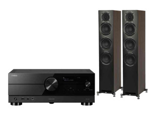 RX-A2A (czarny) + Uni-Fi Reference F5 (czarny)