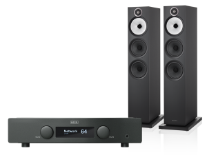 H95 (czarny) + 603 S3 (czarny)
