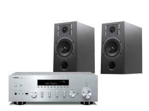 R-N600A (srebrny) + Diva 3 (czarny)
