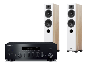 R-N600A (czarny) + Diva 5 (dąb)