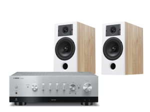 R-N800A (srebrny) + Diva 3 (dąb)