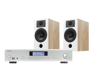 A12 MKII (srebrny) + Diva 3 (dąb)