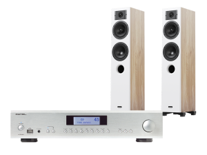A12 MKII (srebrny) + Diva 5 (dąb)