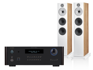RA-1592 MkII (czarny) + 603 S3 (dąb)