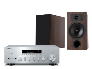 R-N600A (srebrny) + Tesi 3 (mokka)