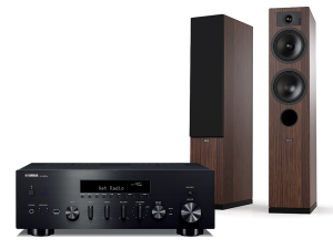 R-N600A (czarny) + Tesi 5 (mokka)