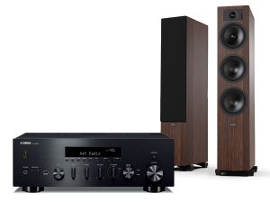 R-N600A (czarny) + Tesi 6 (mokka)