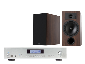 A14 MkII (srebrny) + Tesi 3 (mokka)