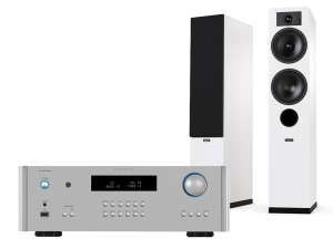 RA-1572 MkII (srebrny) + Tesi 5 (biały)