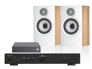 A10 MKII (czarny) + Link 2 + 607 S3 (dąb)