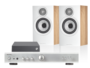 A10 MKII (srebrny) + Link 2 + 607 S3 (dąb)