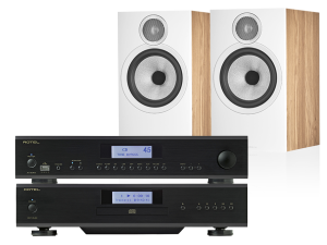 A14 MKII (czarny) + CD14 MKII (czarny) + 606 S3 (dąb)