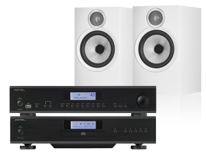 A14 MKII (czarny) + CD14 MKII (czarny) + 606 S3 (biały)