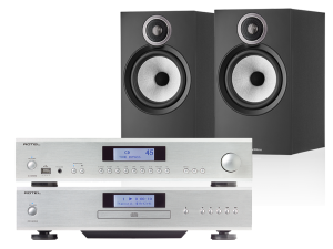A14 MKII (srebrny) + CD14 MKII (srebrny) + 606 S3 (czarny)
