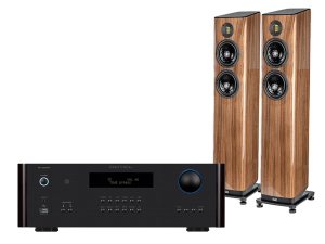 RA-1572 MkII (czarny) + FS408.2 (orzech)