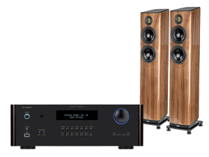 RA-1592 MkII (czarny) + Vela FS408.2 (orzech)