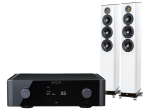 Michi X3 S2 (czarny) + Vela FS409.2 (biały)