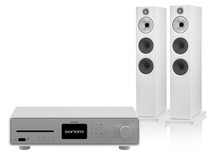 Maestro Quantum (biały) + 603 S3 (biały)