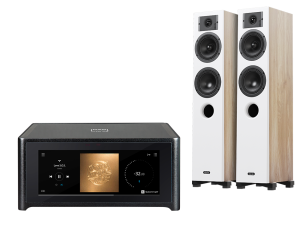M10 V3 (czarny) + Diva 5 (dąb)