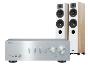 A-S501 (srebrny) + Diva 5 (dąb)