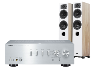 A-S701 (srebrny) + Diva 5 (dąb)