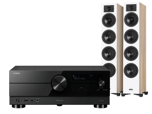 MusicCast RX-A2A (czarny) + Diva 6 (dąb)