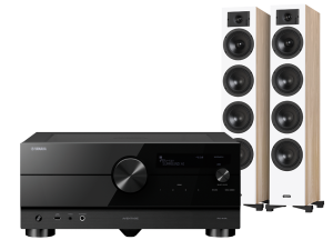 MusicCast RX-A4A (czarny) + Diva 6 (dąb)