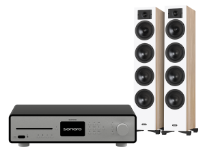 Maestro Quantum (srebrny) + Diva 6 (dąb)
