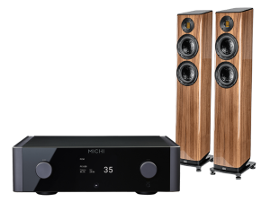Michi X3 S2 (czarny) + Vela FS407.2 (orzech)
