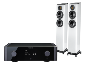 Michi X3 S2 (czarny) + Vela FS407.2 (biały)