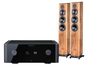 Michi X5 S2 (czarny) + Vela FS409.2 (orzech)