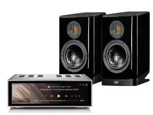 RS520 (srebrny) + Vela BS404.2 (czarny)