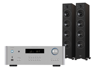 RA-1572 MkII (srebrny) + DIVA 6 (czarny)
