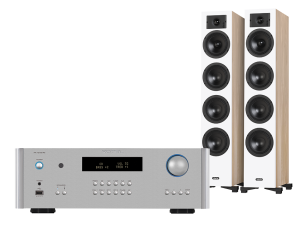 RA-1572 MkII (srebrny) + DIVA 6 (biały)